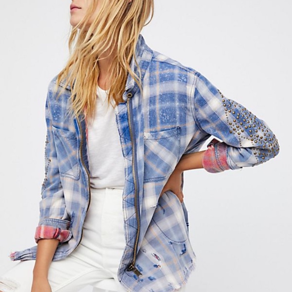 Free People Deconstruction Jacket